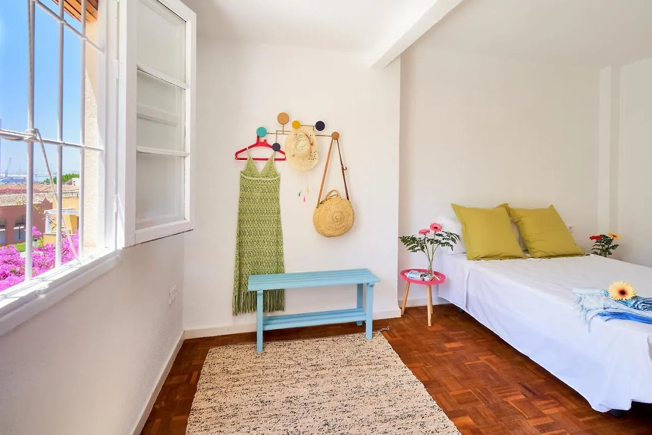Appartement Villa Rosita Suites En Playa De La Malagueta Con Terraza Málaga Spanje