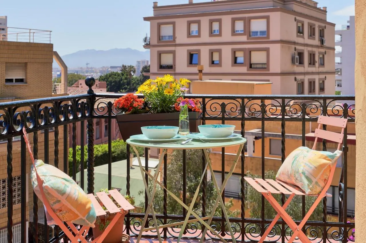 Appartement Villa Rosita Suites En Playa De La Malagueta Con Terraza Málaga
